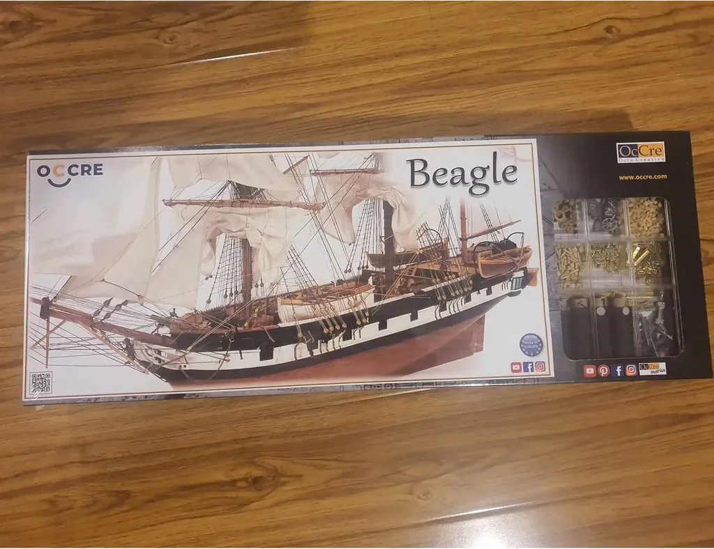 Maquette HMS Beagle 1:60 Haute Précision - Kit sans Défaut pour Passionné - 8