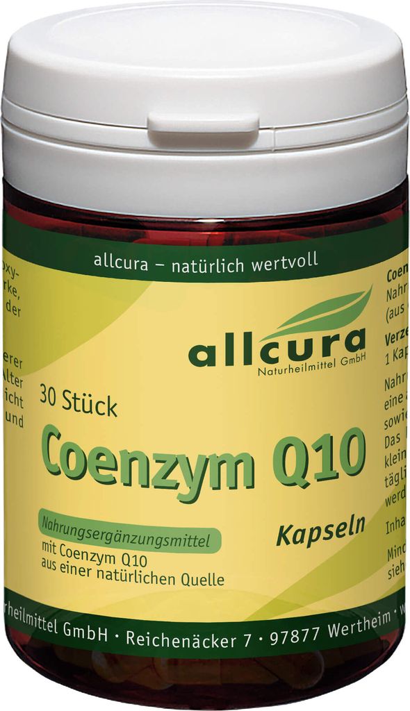 Coenzym Q10 Kapseln a 200 mg 30 St