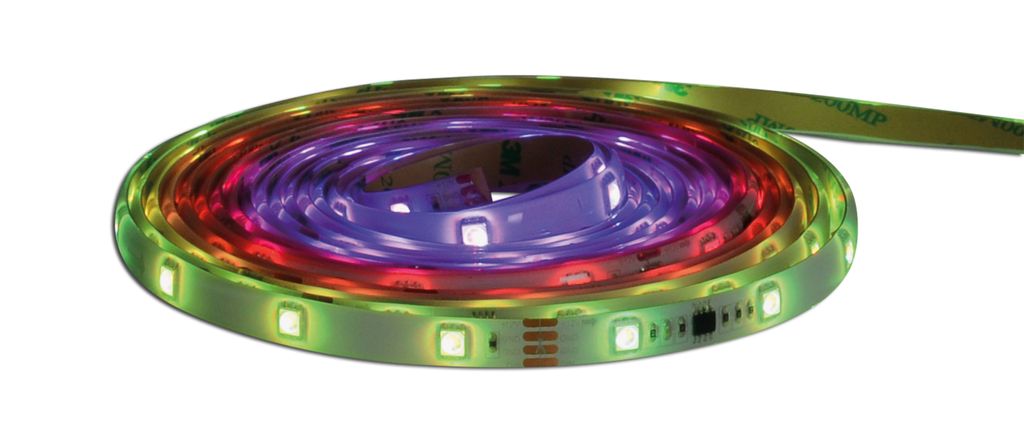 Näve Digitaler Indoor LED-Stripe 5m Stripelight - Kunststoff - RGB+weiß; 5139461