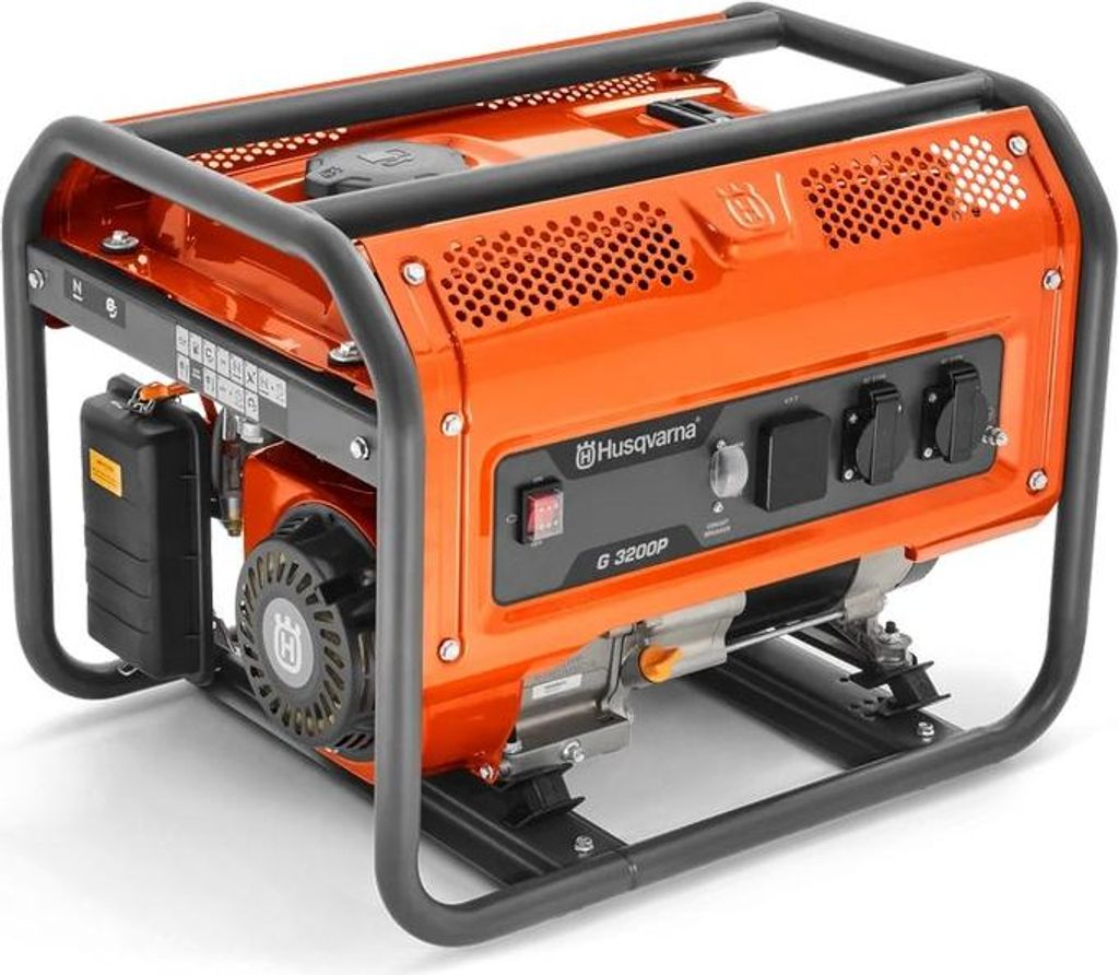 HUSQVARNA Stromerzeuger G3200P, 2.800 W Nennleistung, 14 l Produktbild 