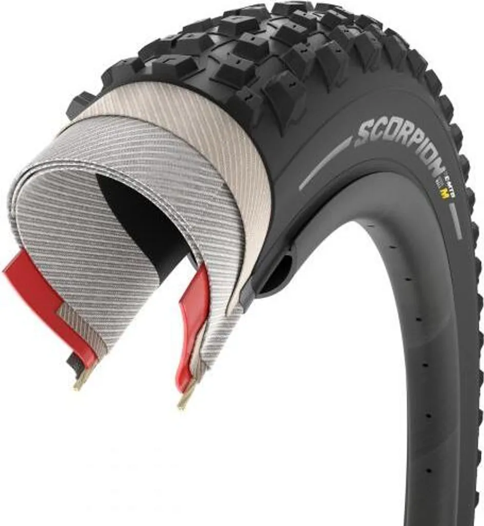 Pirelli Scorpion E-MTB 29x2.60 Technologie HyperWALL et Gomme SmartGRIP