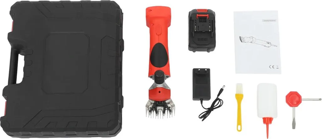 Tondeuse à moutons électrique 550W sans fil Orange Modèle Agri-Pro V2