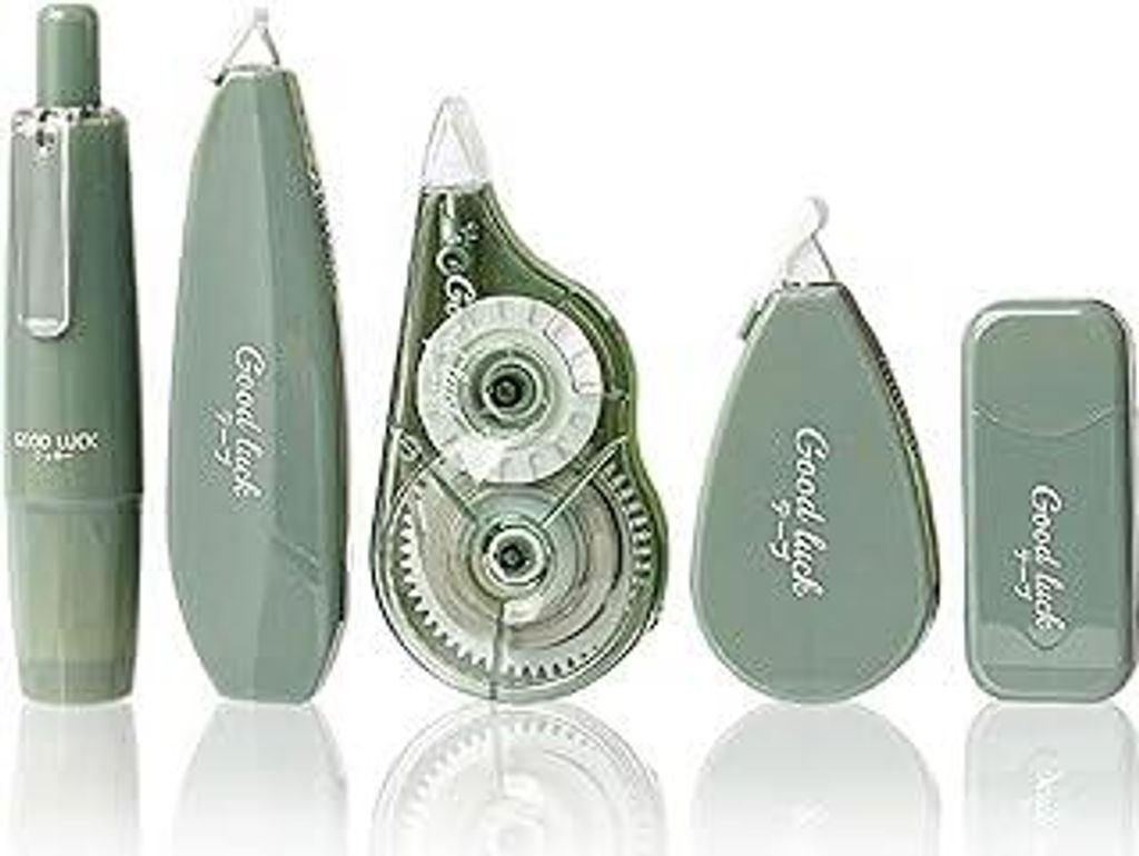Hyleara 5 Stück Korrekturroller Set, Korrekturmaus Mini White Out Korrekturband, Correction Tape für Schulsachen Aesthetic, Korrekturroller Mini ...