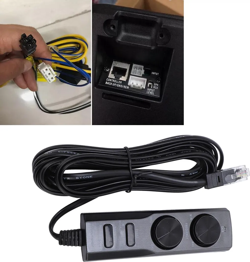 Câble de commande stéréo Pioneer TS-WX130DA pour caisson de basse voiture - 3