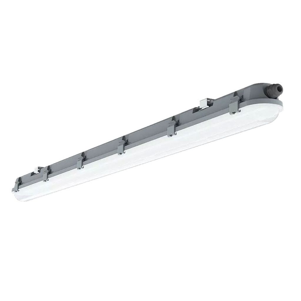 LED Deckenlampe, IP65, Feuchtraum, neutralweiß, L 60cm
