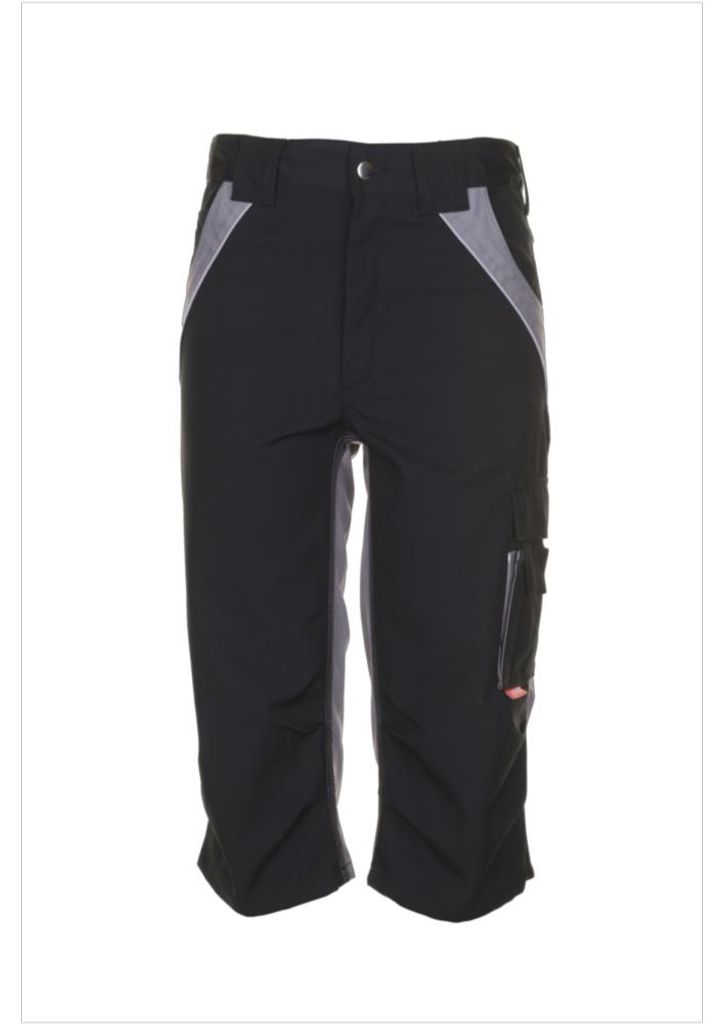 Planam  Plaline 3/4 Hose schwarz/zink Gr. XXL, 2550060 Produktbild 