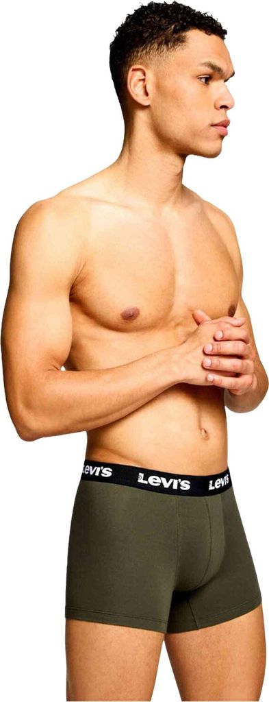 Levi's Errores de Foto LEVIS MEN REPEAT LOGO BOXER BRIEF 2P in Black color size x-large