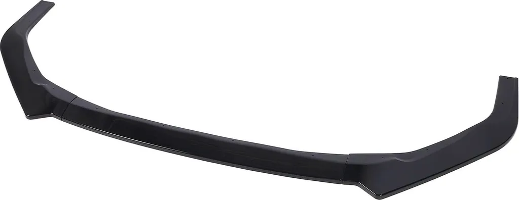 Spoiler de mentonnière avant 3 pièces noir brillant pour WRX STI 2022