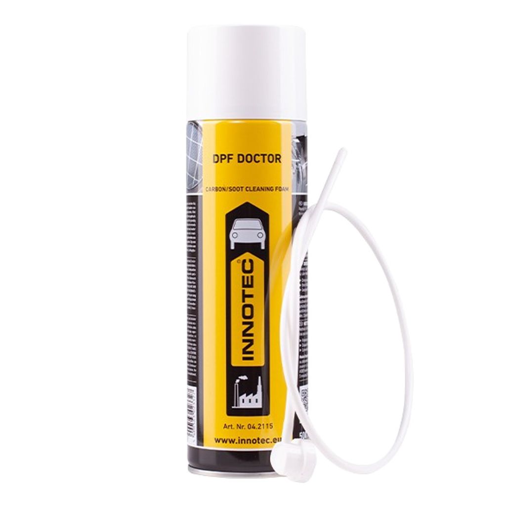 Innotec Dieselpartikelfilter Reinger | DPF Doctor - wirksamer Reiniger zum Lösen und Entfernen von Kohlenstoff- und Rußablagerungen