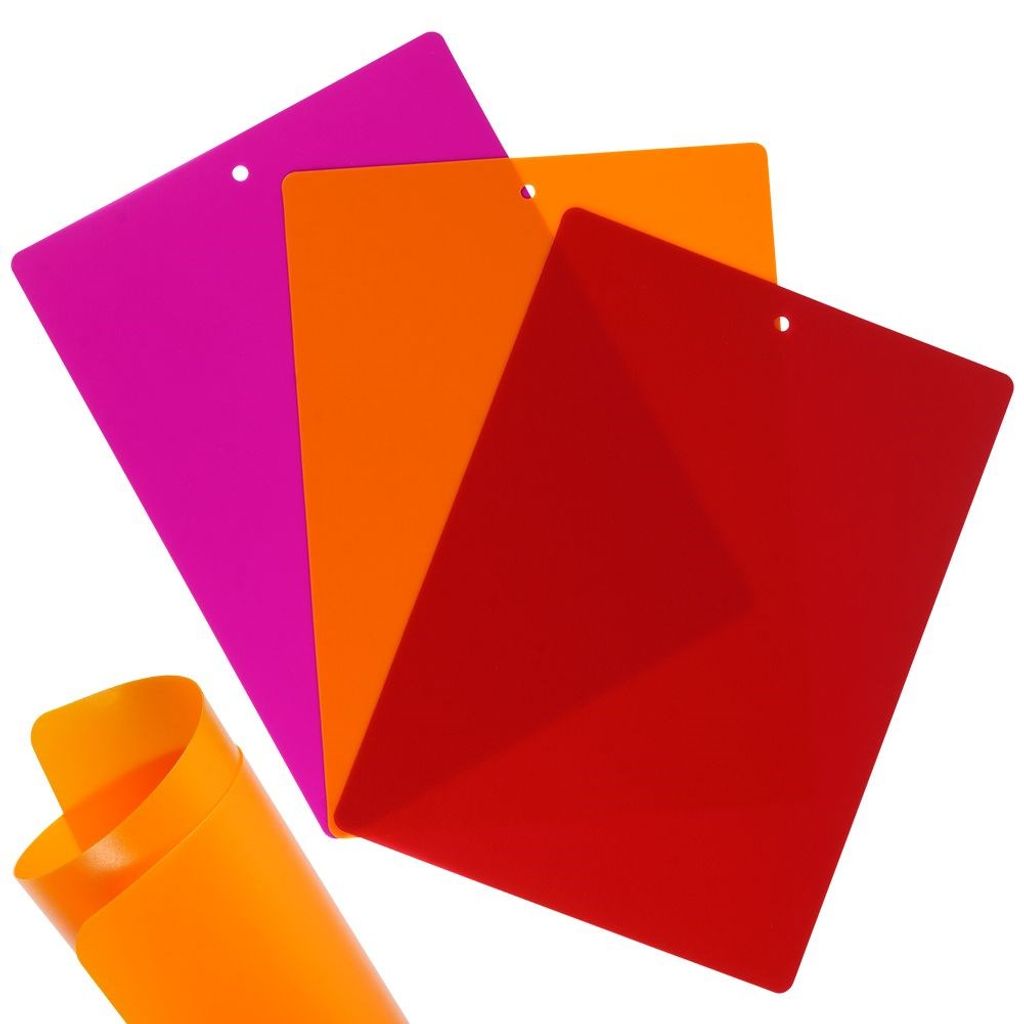 AKINOYAMA Set Di 3 Taglieri Per Cucina Con Manico, Colorati E Lavabili In Lavastoviglie, Senza BPA, 3 Misure - 4