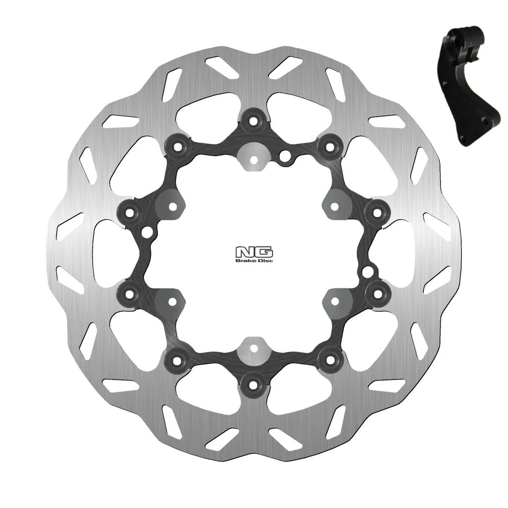 Éliminez les vibrations au freinage : Disque NG 1640XK11 318 mm FLD