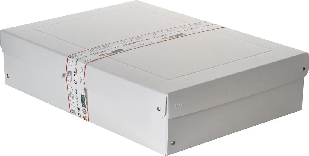 Organizzazione Ufficio: Falken PURE Box Pro A3 Bianca 100mm Design