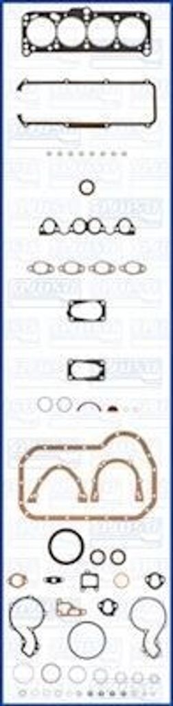 AJUSA 50090600 Motor-Dichtungsvollsatz Dichtsatz für VW GOLF I Cabriolet (155) GOLF I (17) SCIROCCO (53B) SCIROCCO (53) Jetta Mk1 (16) PASSAT (32)