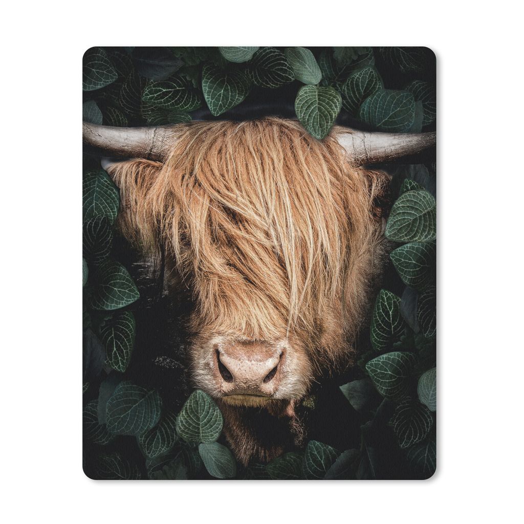MuchoWow® Mauspad Mousepad Schottischer Highlander - Produktbild 