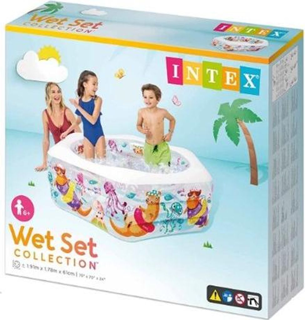 Intex Ocean Reef Pool, Nafukovací bazén, 510 l, Oválný, 6 Obrázek produktu 