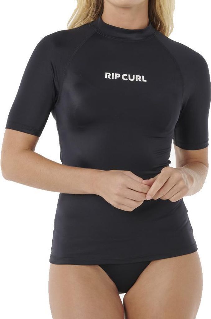 RIP CURL Women Shirt Classic Surf Upf black XS