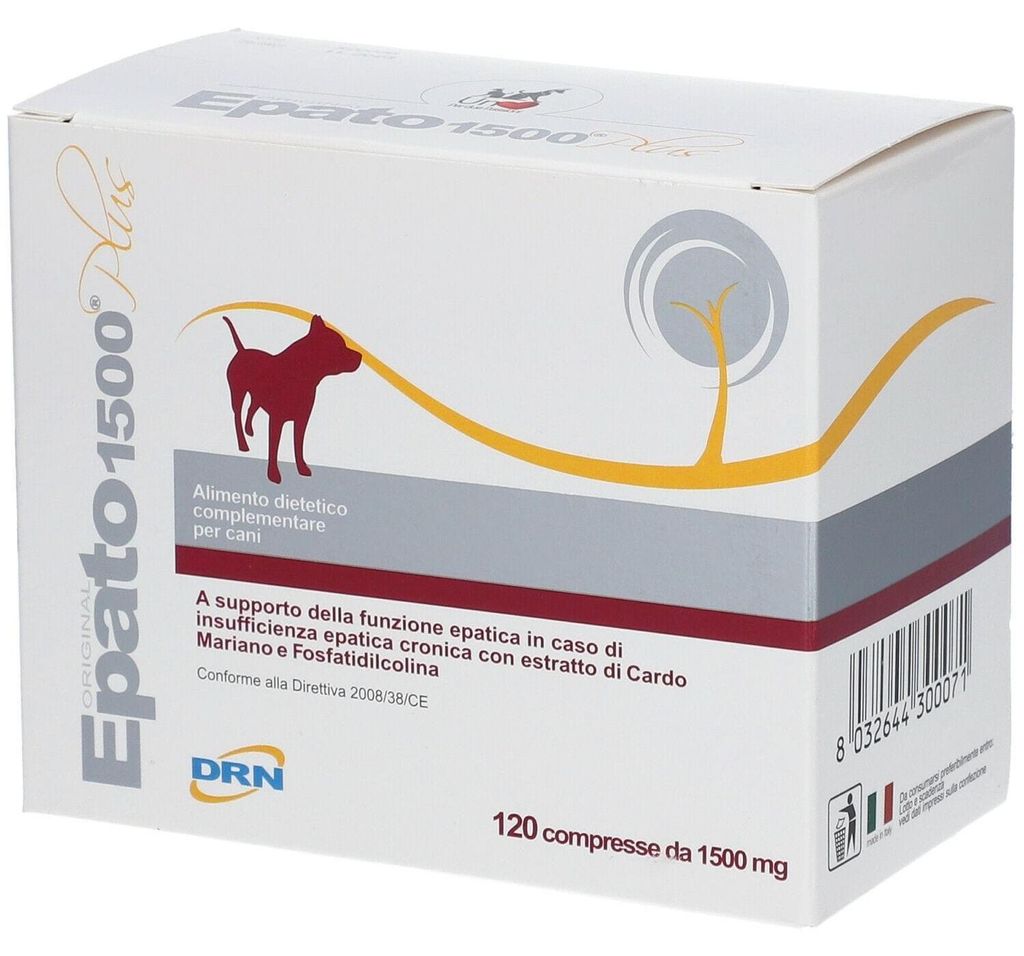 Epato 1500 Plus 120 Compresse Cane Immagine del prodotto 