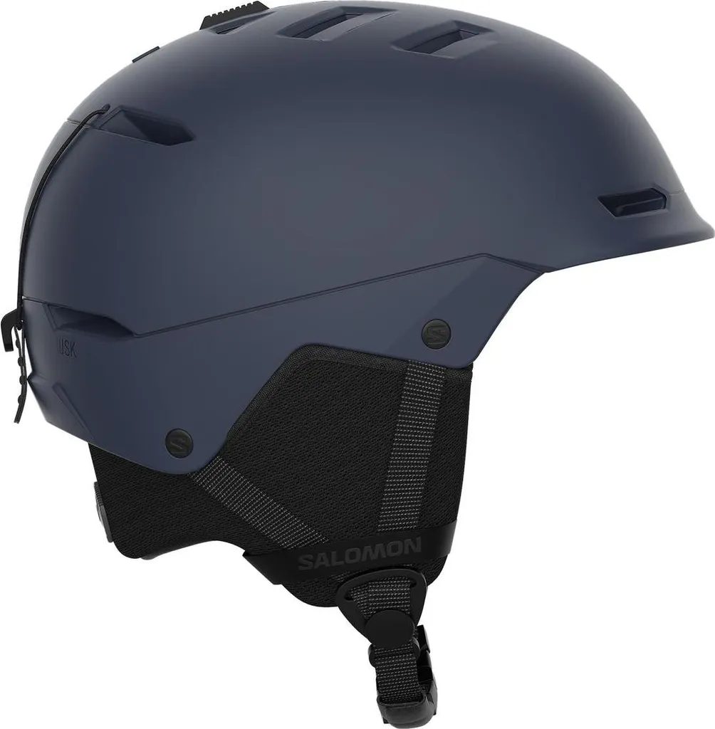 Salomon Husk Bleu Casque de Ski Mixte 56-59 cm pour Ski et Snowboard