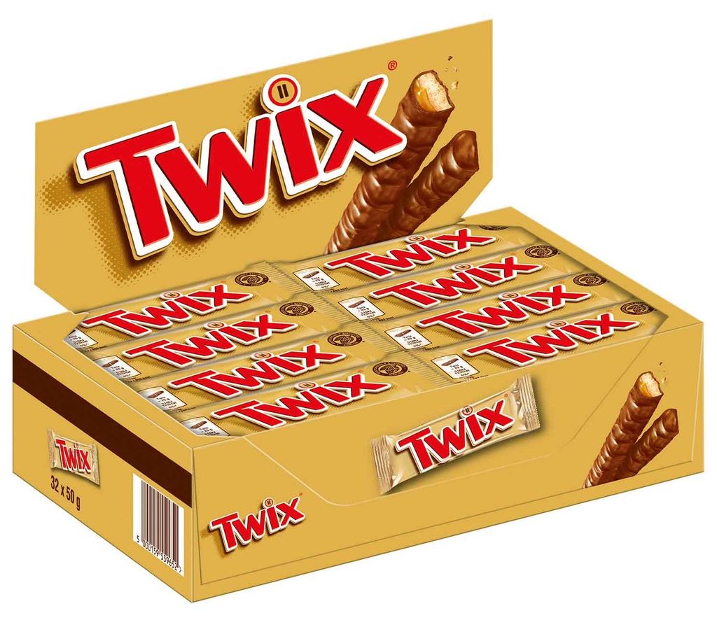 Twix 32x50g Produktbild 