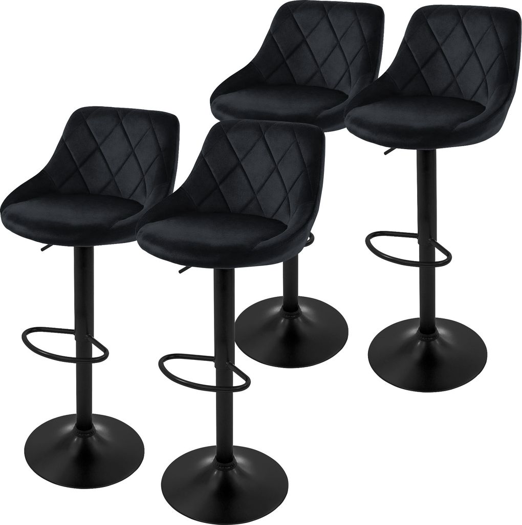 ML-Design 4er Set Barhocker Tresenhocker  360° drehbar, Produktbild 