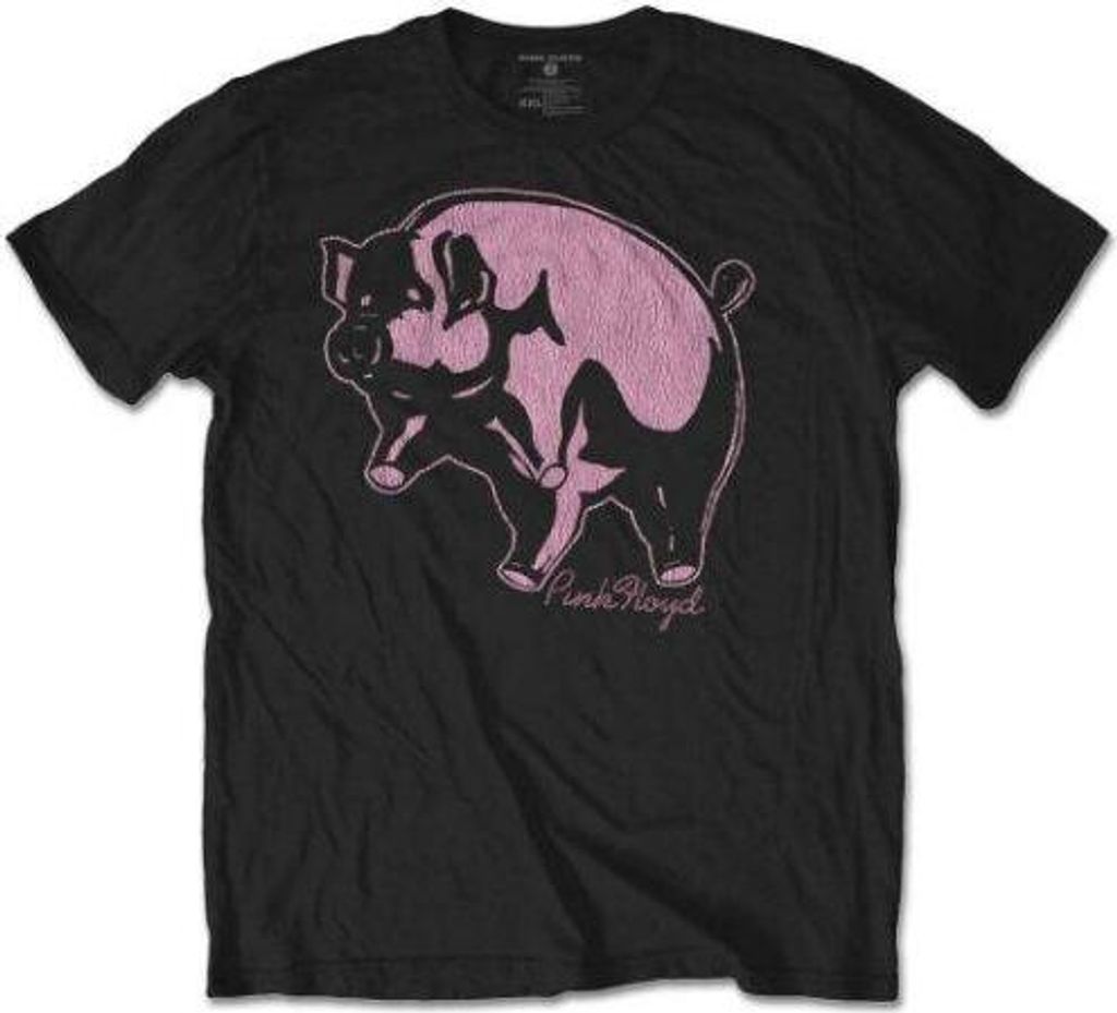 Pink Floyd - T-Shirt für Herren/Damen Uni RO2137 (XXL) (Schwarz)