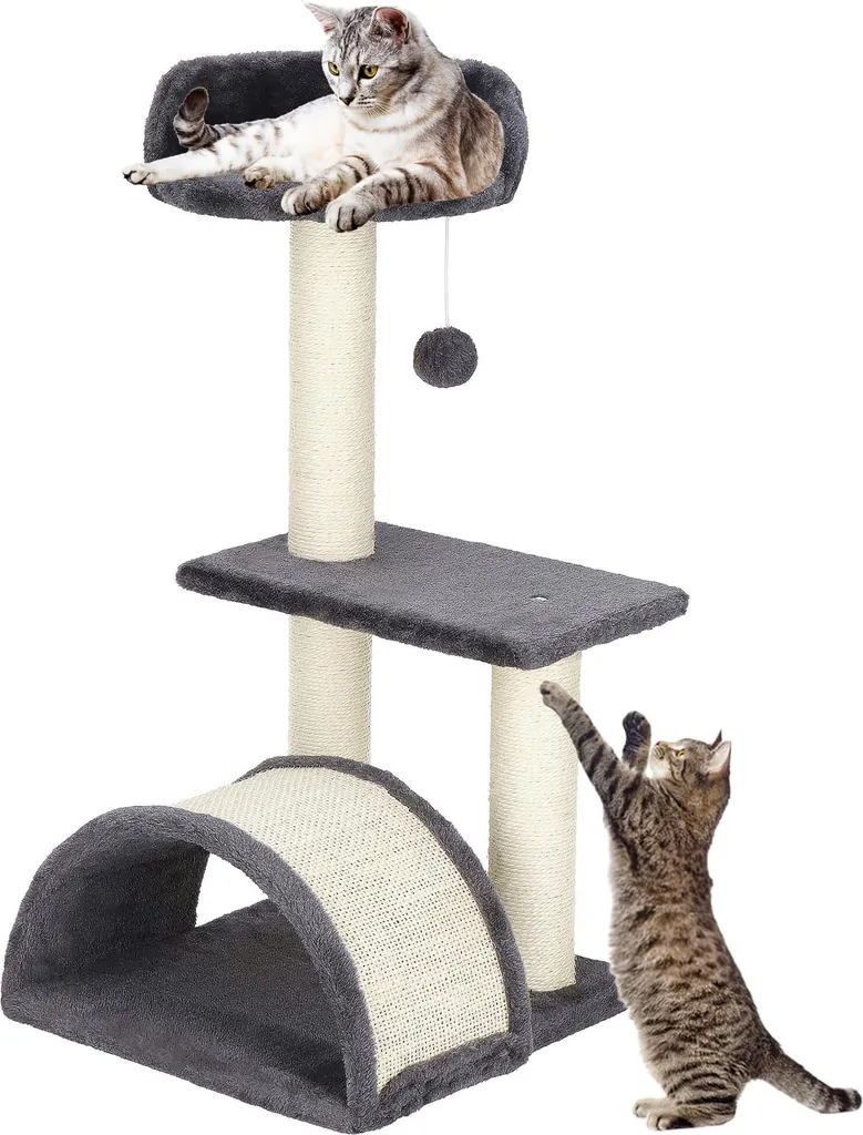 Tiragraffi Springos 67 cm Sisal Alta Densità | Albero Gatti Robusto