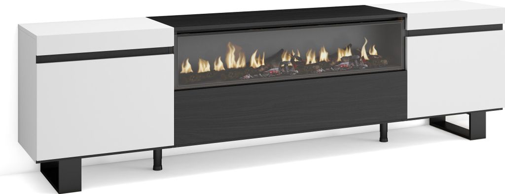COZY Mobile TV Soggiorno, 200x35x57cm, Per TV fino a 80, Immagine del prodotto 