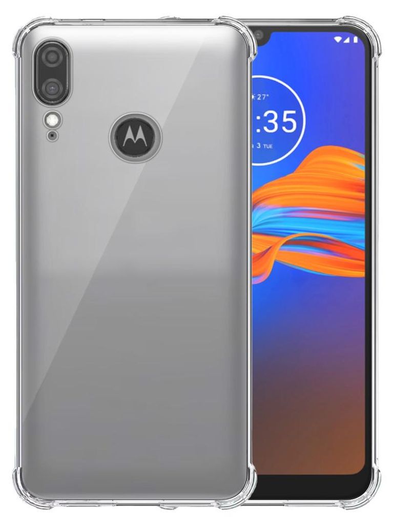 Custodia per Motorola Moto E6 Plus Trasparente - Custodia Immagine del prodotto 