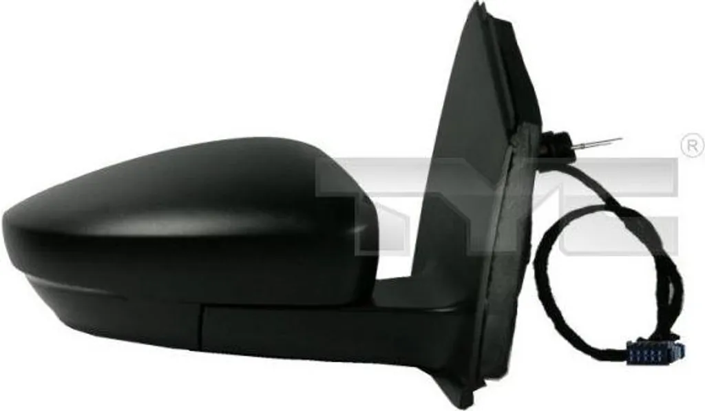 TYC 337-0181 Rétroviseur Extérieur Droit OE 6R1857508J pour Polo 6R