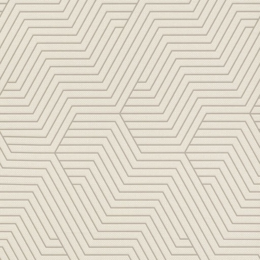 Vliestapete 312515 Tapete Grafik 53 x 1005 cm Rasch Deco Style Creme