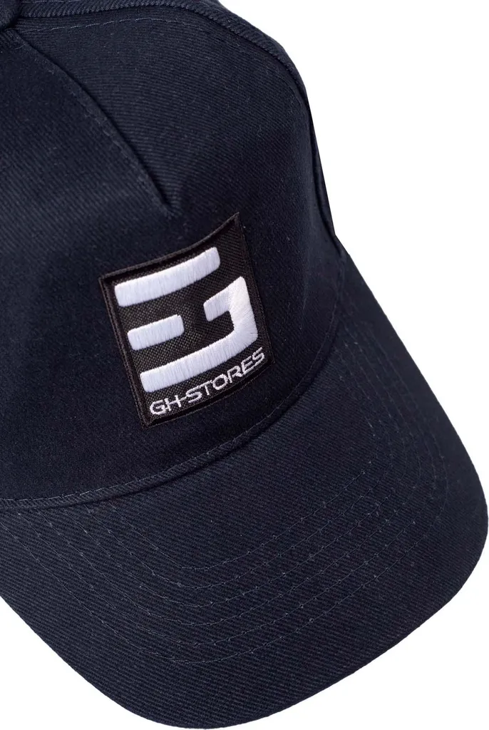 Casquette baseball classique unie avec logo brodé - GH Stores Unisexe