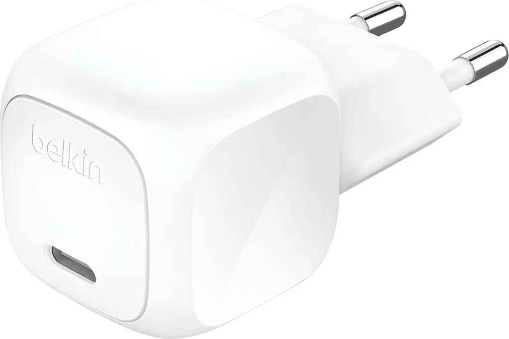 Chargeur USB-C 30W Belkin PD et PPS avec câble Lightning 1m blanc - 6