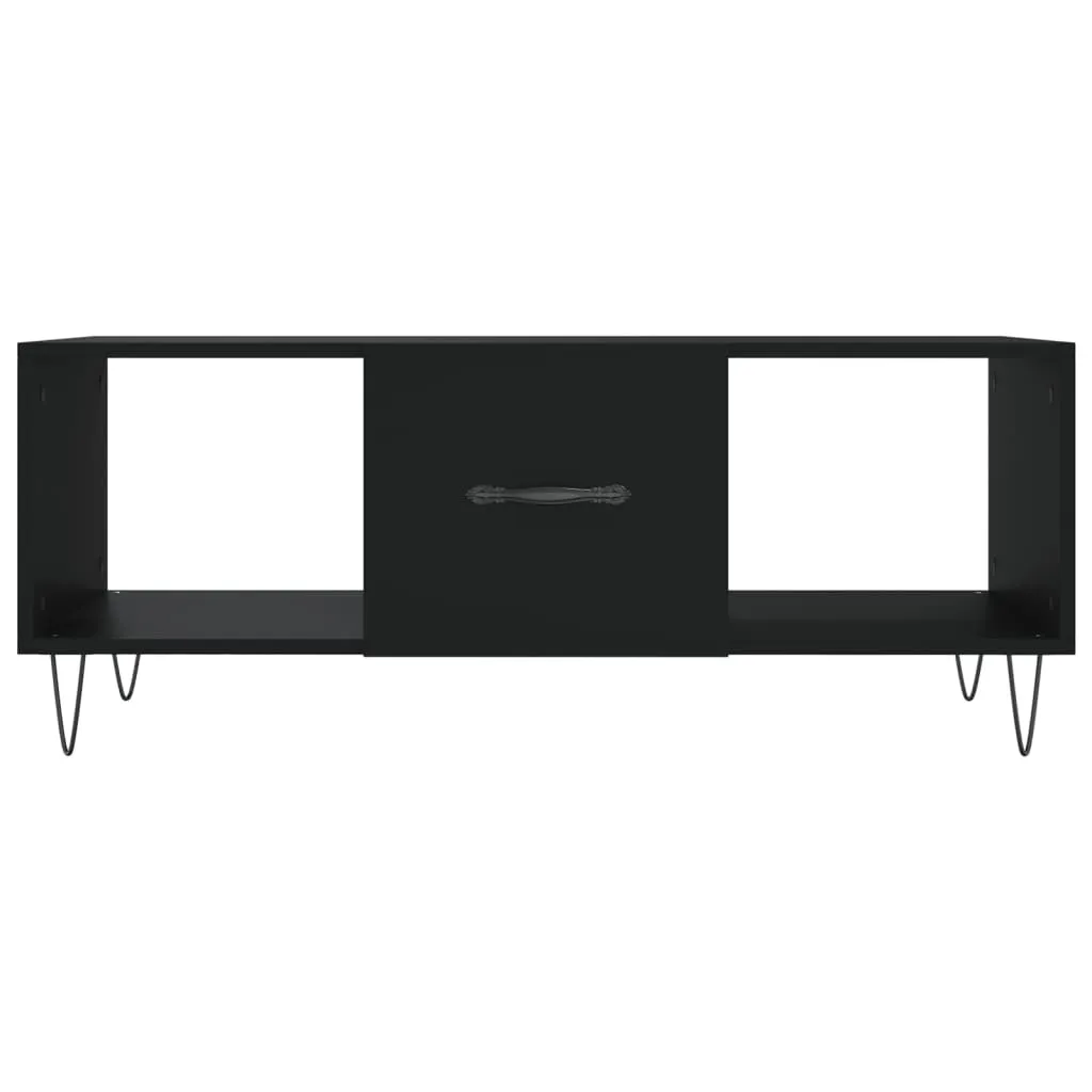 Offerta Tavolino Salotto Nero 102x50x40 - Prezzo Outlet Mobili - 5