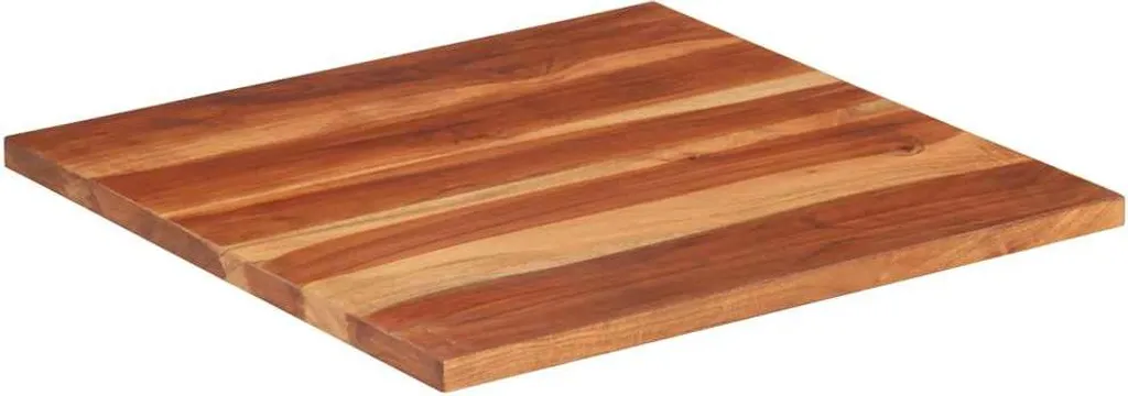 Top Tavolo Acacia Massiccia 60x60 cm vidaXL | Ripiano di Ricambio Design