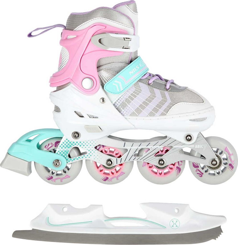 Nils Extreme Inline Skates 2in1 - Schlittschuhe für Kinder Produktbild 15