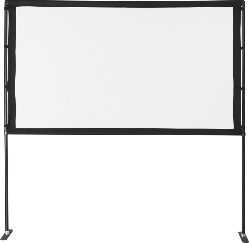 Écran vidéoprojecteur 80 pouces pour home cinéma et jardin 4K HD