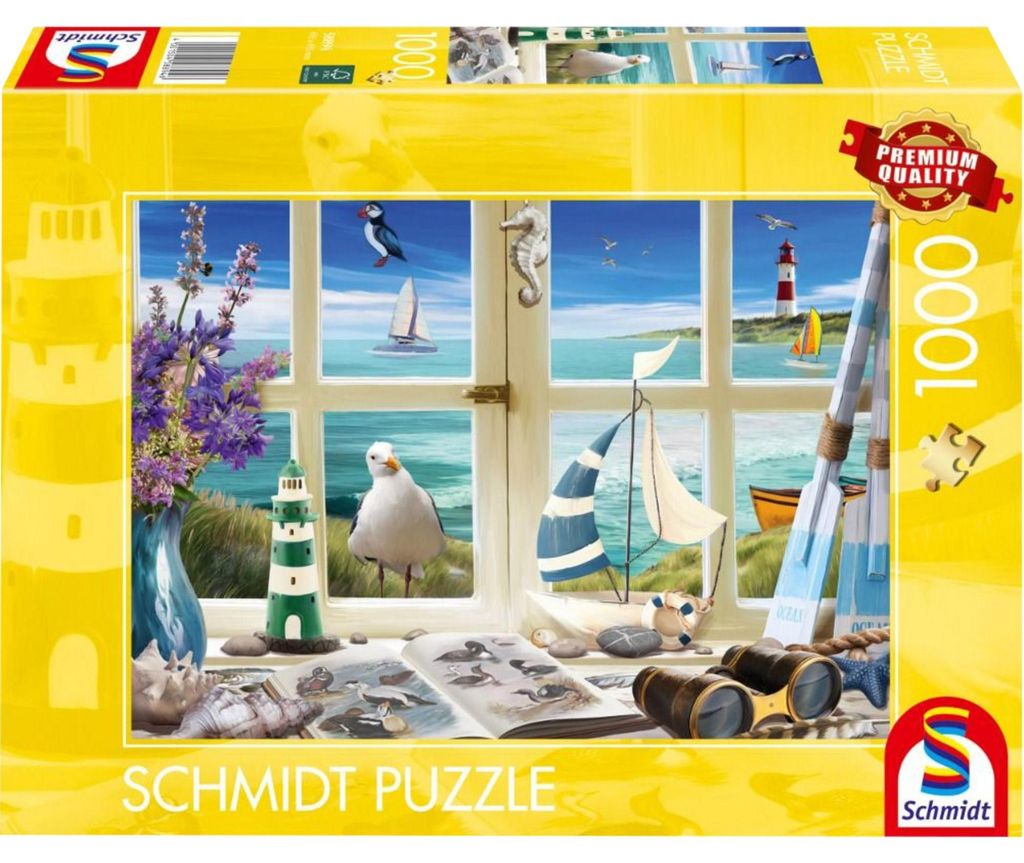 Schmidt Spiele Studie am Meer, Puzzle, (1000 Teile)