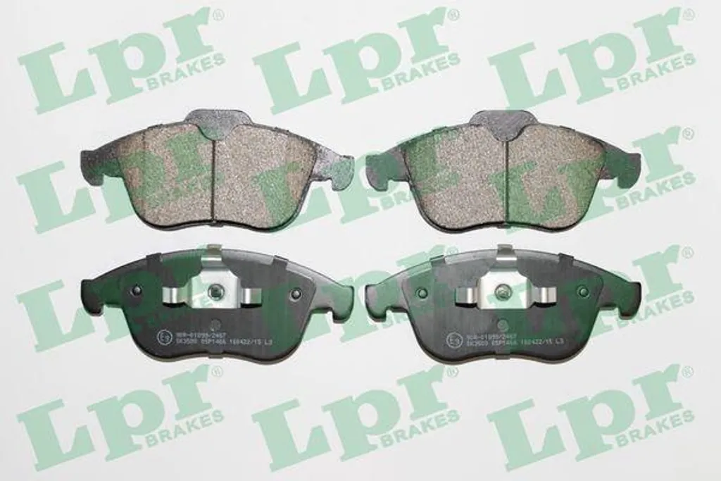 Jeu de plaquettes de frein à disque LPR pour Renault Laguna et Scenic