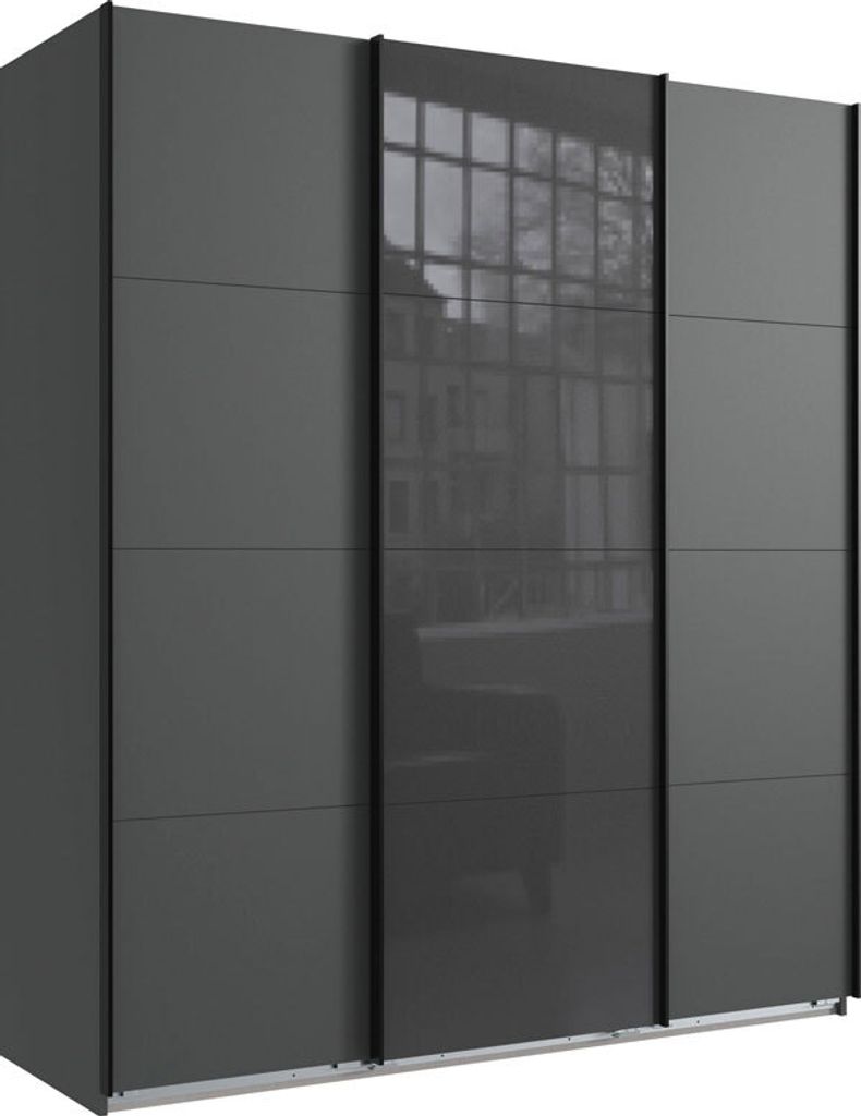 Schwebetürenschrank Kleiderschrank Norderstedt 180x64x210cm Produktbild 