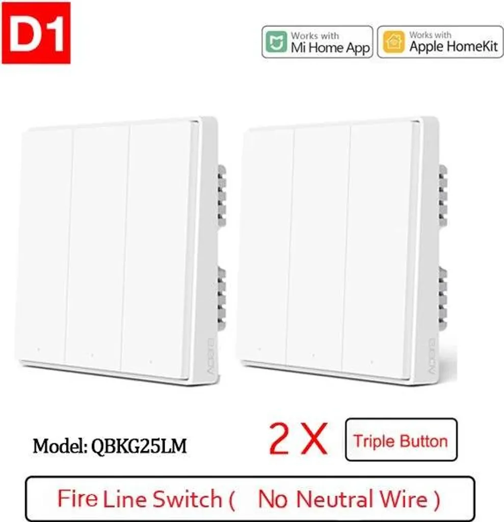Hub Intelligent sans Neutre : Solution Automatisation et Voix 3 Touches - 2