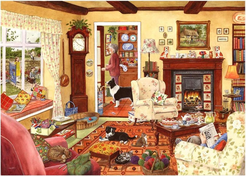 House of Puzzles Puzzle In Time for Tea 500 XL Teile Puzzle