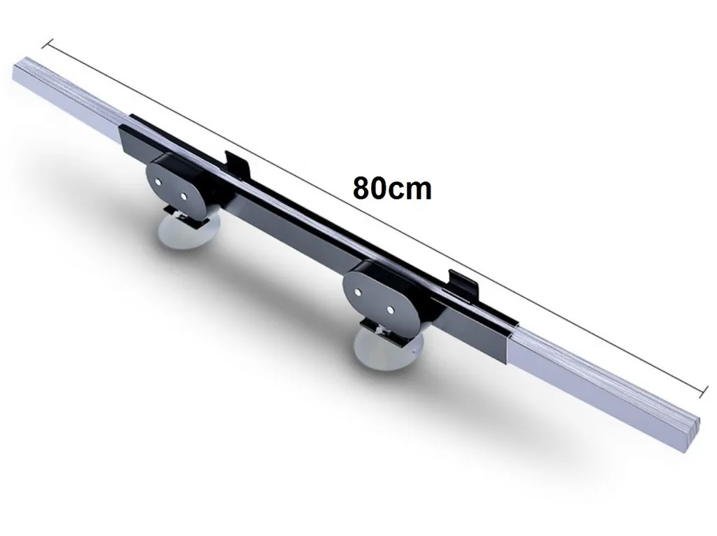 Protezione solare interna del parabrezza del camion | Tenda a rullo di protezione solare [altezza-80cm] con ventosa per il parabrezza | Parasole retrattile [150-200cm] - protezione UV | Telo di copertura per auto pieghevole [può essere tagliato a misura] - 2