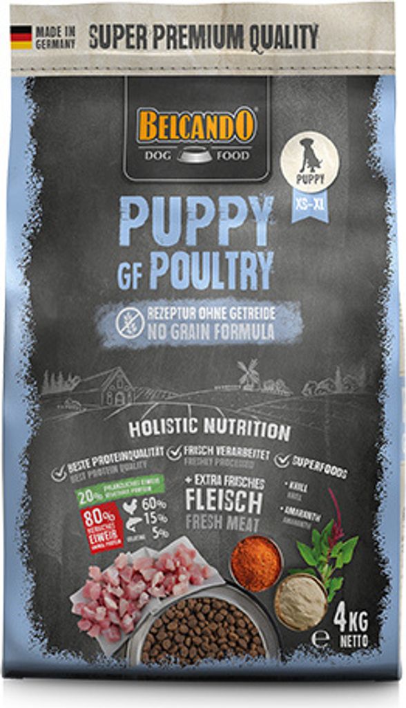 BELCANDO Puppy GF Poultry, 4 kg