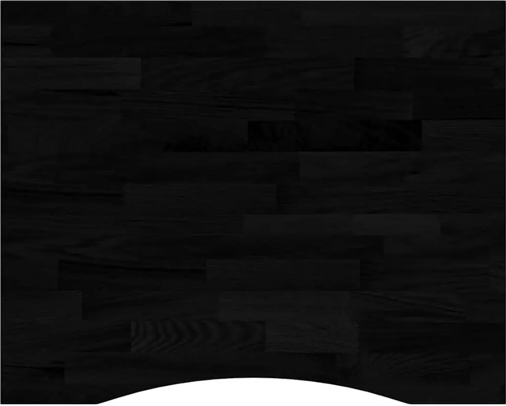 Piano Scrivania vidaXL Rovere Massiccio 100x80 Marrone Scuro - Offerta