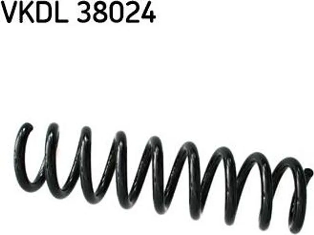Ressort hélicoïdal SKF VKDL 38024 pour châssis BMW Série 1 F20 et F21 3-5p