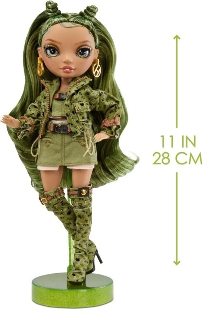 Poupée Rainbow High Olivia Woods - Qualité Premium et Look Mode Durable - 7