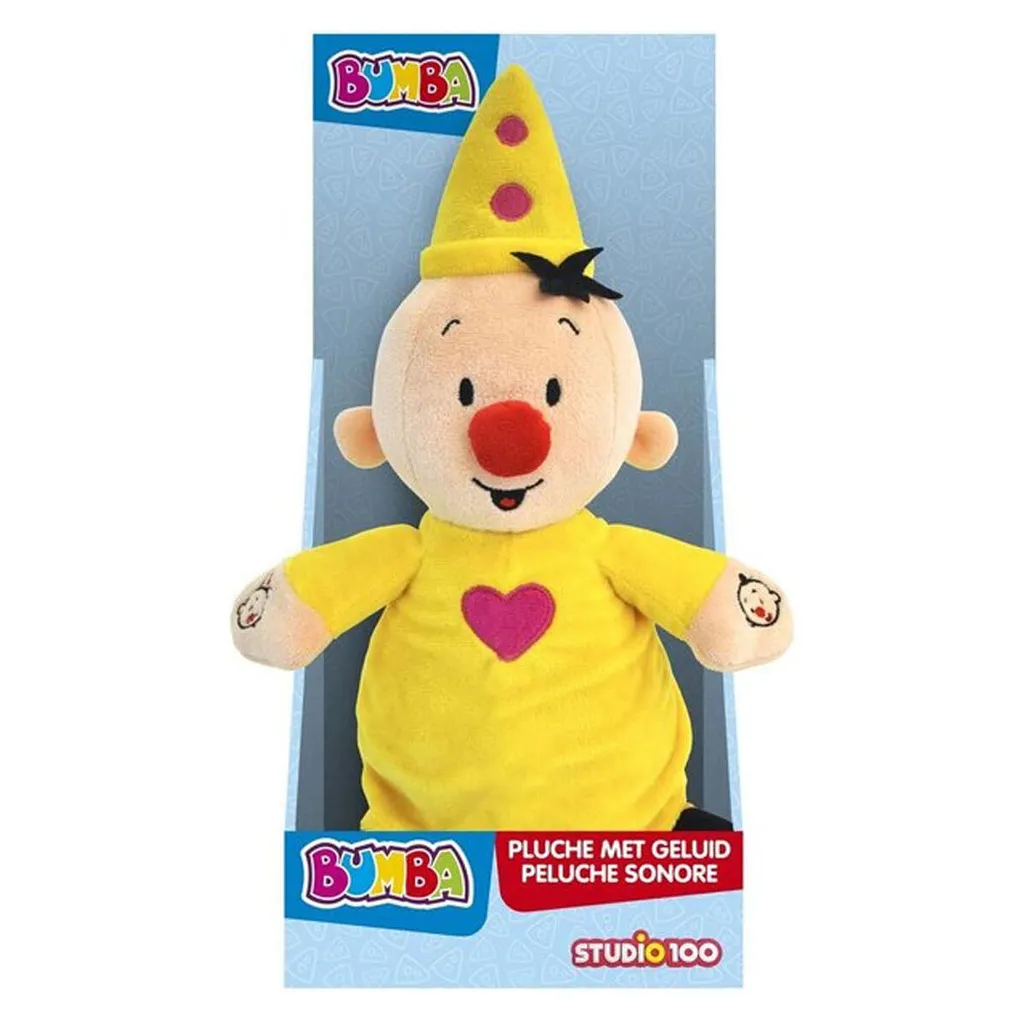 Doudou interactif Bumba 30 cm - Peluche sonore ultra douce pour bébé