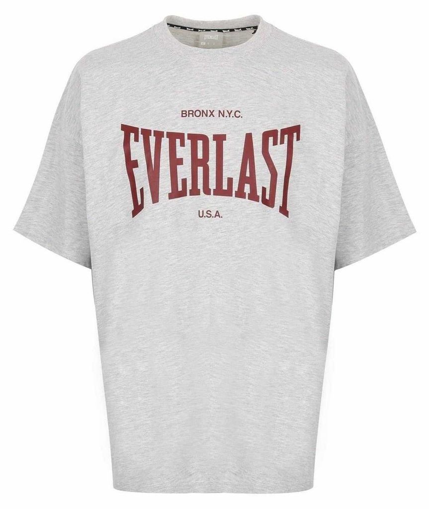 Everlast - "Bronx Classic" T-Shirt für Herren, Übergroß GT27716 (L) (Grau)