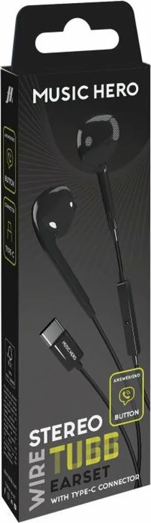 Écouteurs intra-auriculaires USB Type-C SBS Tubb - Micro et Commande Noir - 2