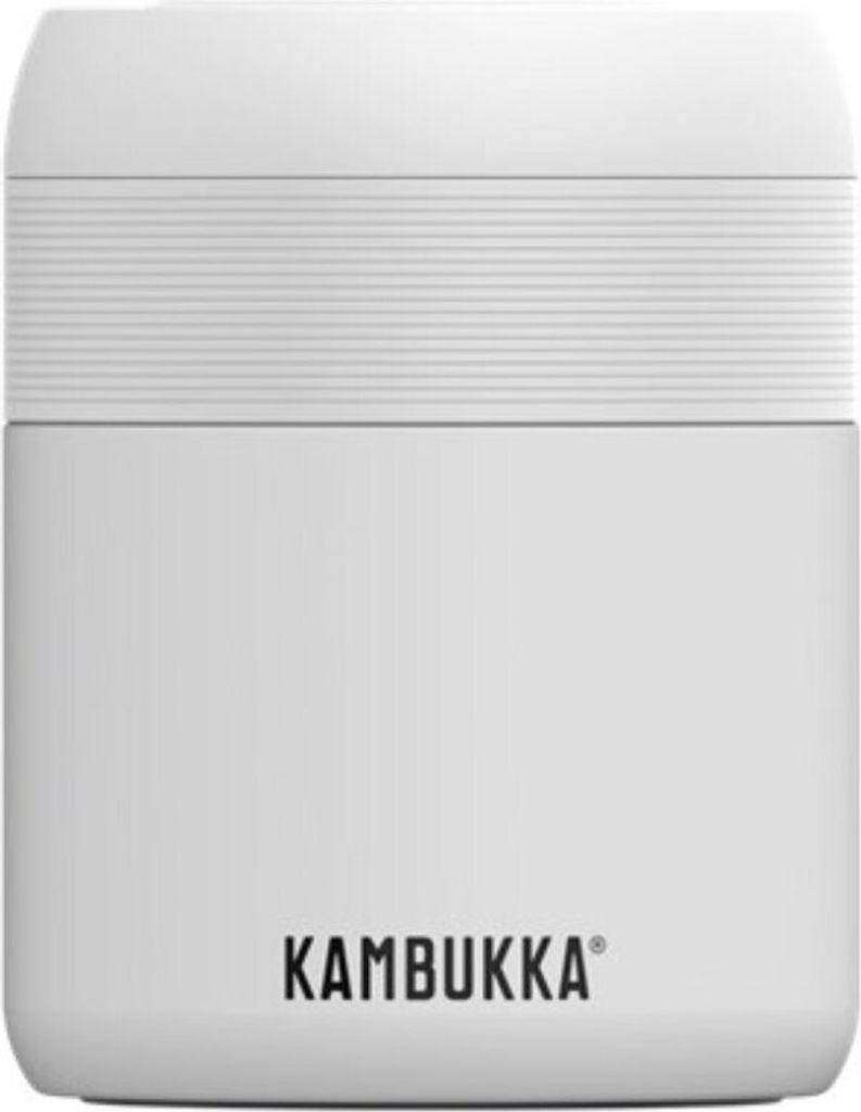 Kambukka Bora Thermos Lunch Box 600 ml Blanc craie Image du produit 